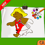 Coloring pages : padington bear icon