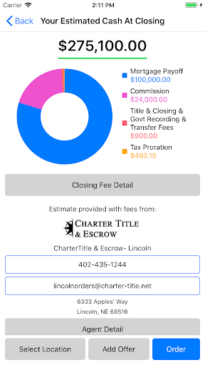 Charter Title & Escrow Screen 2