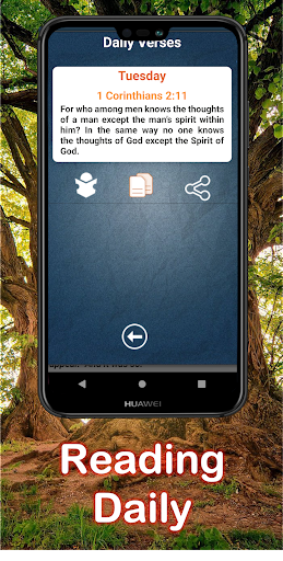 Android application Bible New Living Translation screenshort