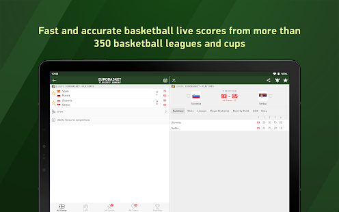 Скачать игру Basketball 24 - live scores для Android бесплатно