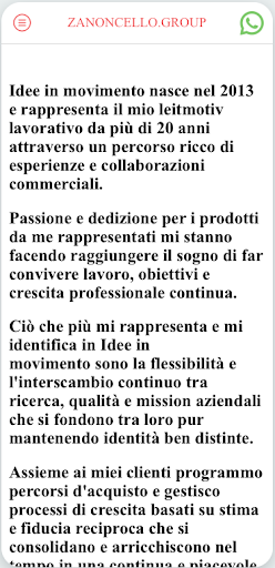 Zanoncello Group Screen 3