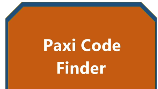 Paxi Code Finder