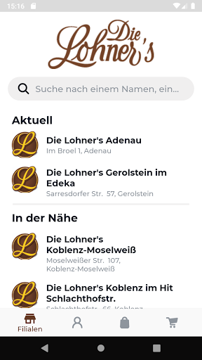 Android application Die Lohner’s screenshort