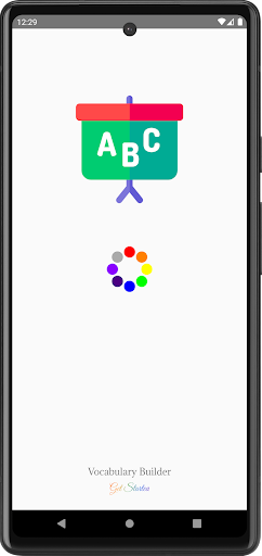 Android application Gre words screenshort