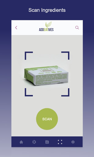 Android application Addeatives: Products Scanner screenshort