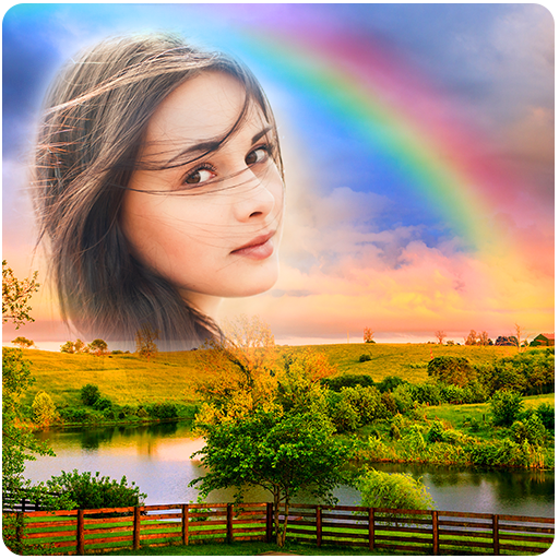 Rainbow Photo Frames  Icon