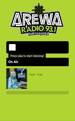 AREWA Radio Kano Fadi Raayinka