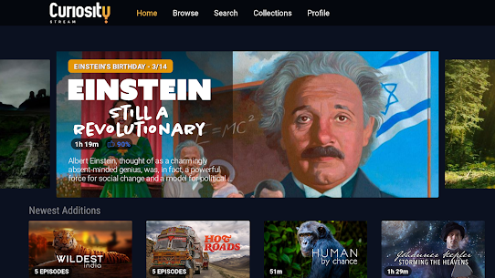 CuriosityStream – Watch Documentaries Online (TV) 1