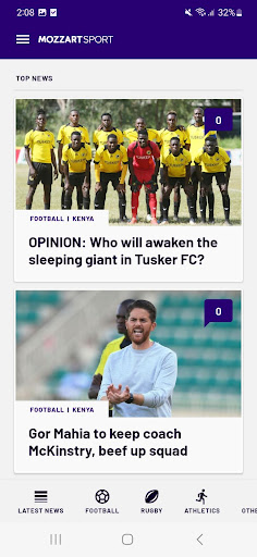 Mozzart Sport Kenya Screenshot 1 - AppWisp.com