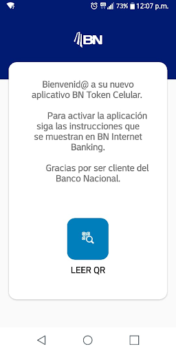 Android application BN Token Celular screenshort