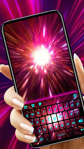 Android application Neon Beam LED Keyboard Backgro screenshort
