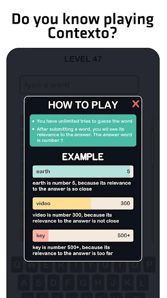 Contexto - Similar Word Screen Pics 1