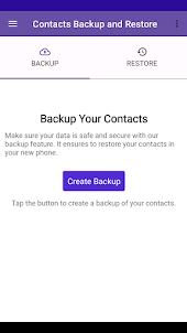 Contacts Backup and Restore