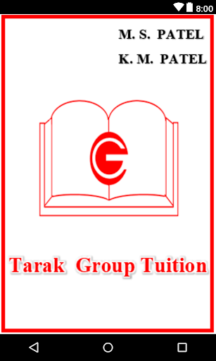Android application Tarak Group Tuition screenshort