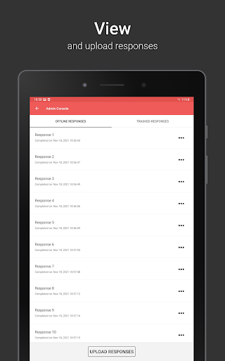 Screenshot of Zoho Survey - Offline Survey