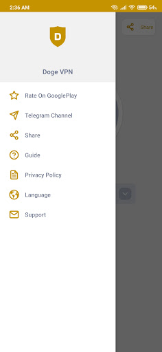 Doge VPN Screen 3