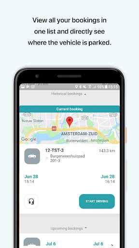 WeGo Carsharing Screen 3