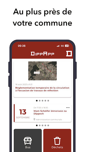 Android application DippApp screenshort