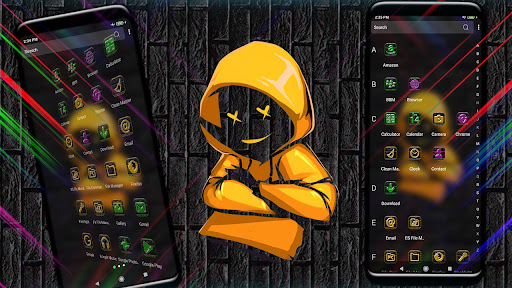 Hoodie Dude Theme Launcher Screen 3