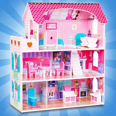 Girl House Design Game - Screenshot 1