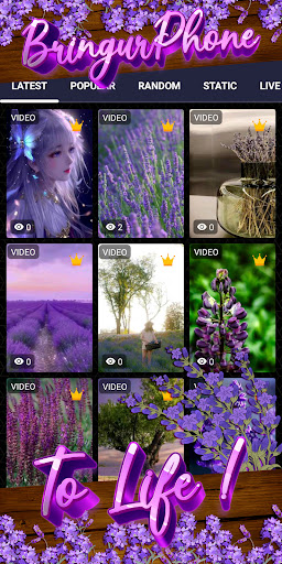 lavender wallpaper Screen 2