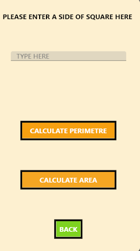 AREA AND PERIMETER CALCULATOR