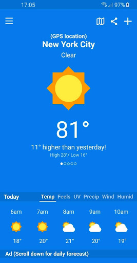 WeatherWeather 3.2.4 screenshots 1