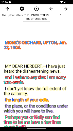 zBook: The Upton Letters Screen 3