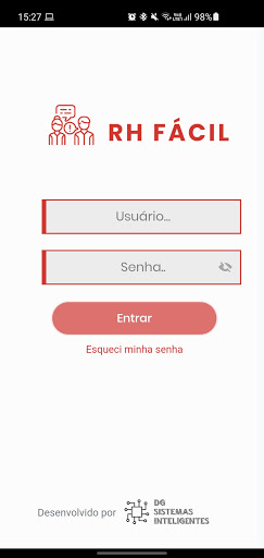 Android application RH Fácil screenshort