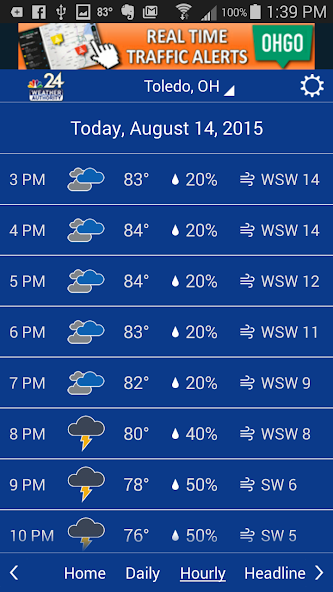 WNWO NBC 24 Weather Authority Printscreens 4