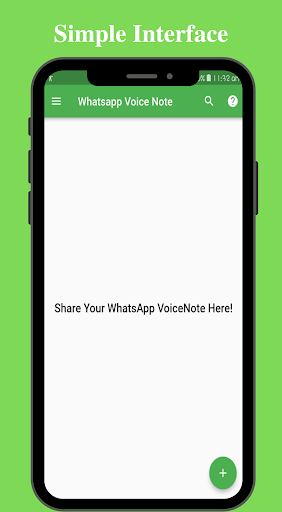 Android application Voice Message Saver screenshort