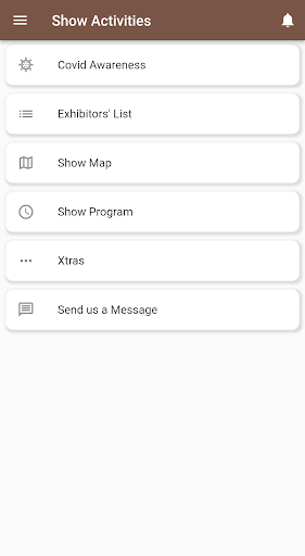 ACSZ Show App Screen 2