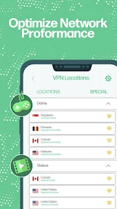 North VPN - فائق السرعة VPN