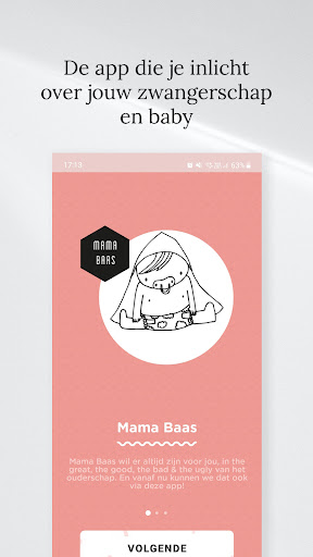 Android application Mama Baas screenshort