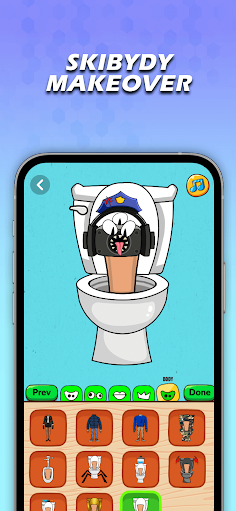 Toilet Head Fever：Mix&Dance - Screenshot 4