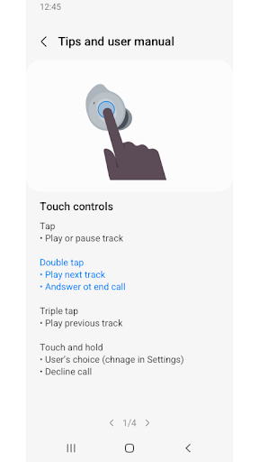 Screenshot of Galaxy Buds FE Manager