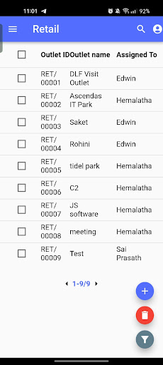 Android application GainHub screenshort