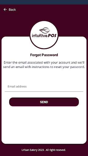 Android application Intuitive POS screenshort
