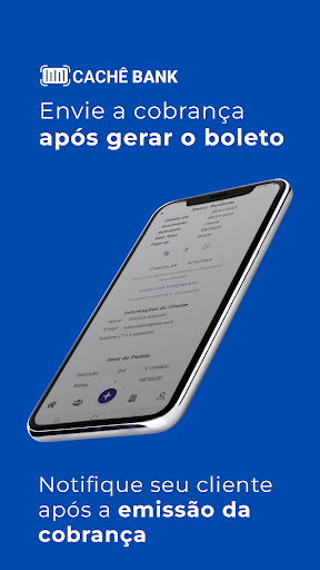 Android application Cachê Bank screenshort