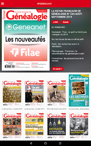 La Revue Française de Généalog
