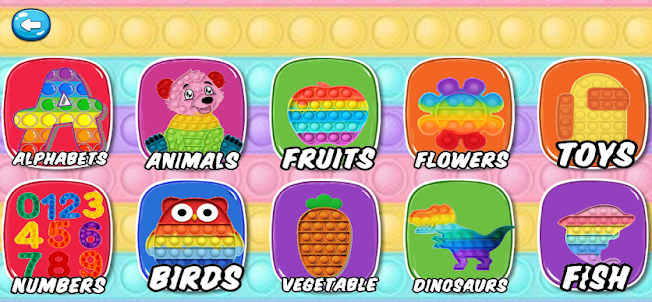 Pop It Fun Coloring Game