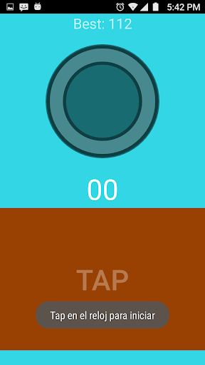 Tap Faster Screen 2