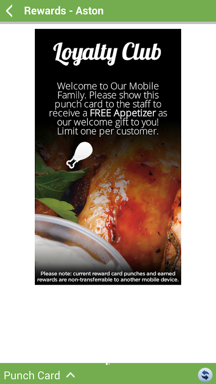 Aston Pizza Company Screen 3