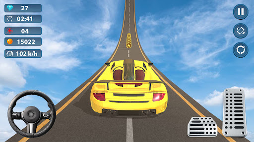Android application Car Stunt Games - Car Games 3D screenshort