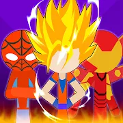 Super Stick Fight All-Star Hero: Chaos War Battle