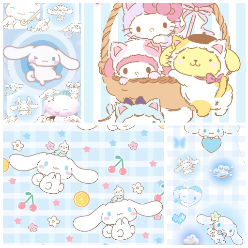 Blue Cinnamoroll Wallpaper Header - AppWisp.com