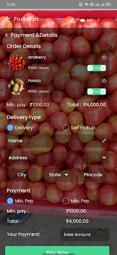 Android application Agri Expo Live-Visitor screenshort