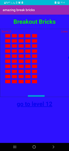 amazing break bricks Screen 2
