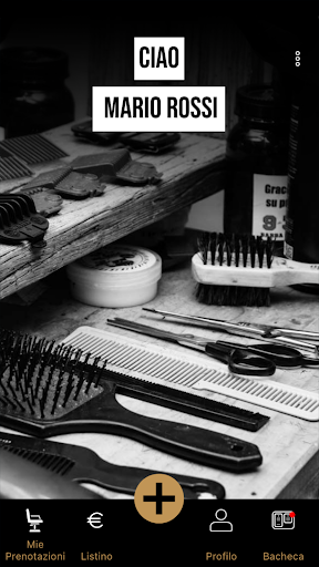 Android application Gabriele Barbershop screenshort
