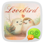 Cover Image of Herunterladen GO SMS Pro Lovebird Theme EX 1.0 APK